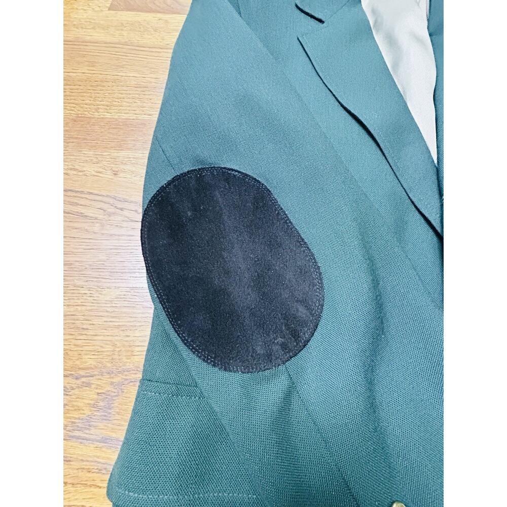 Orvis Green Blazer Vintage 38S Masters Jacket Brass 2 Buttons Fly Fishing Wool - Picture 5 of 10